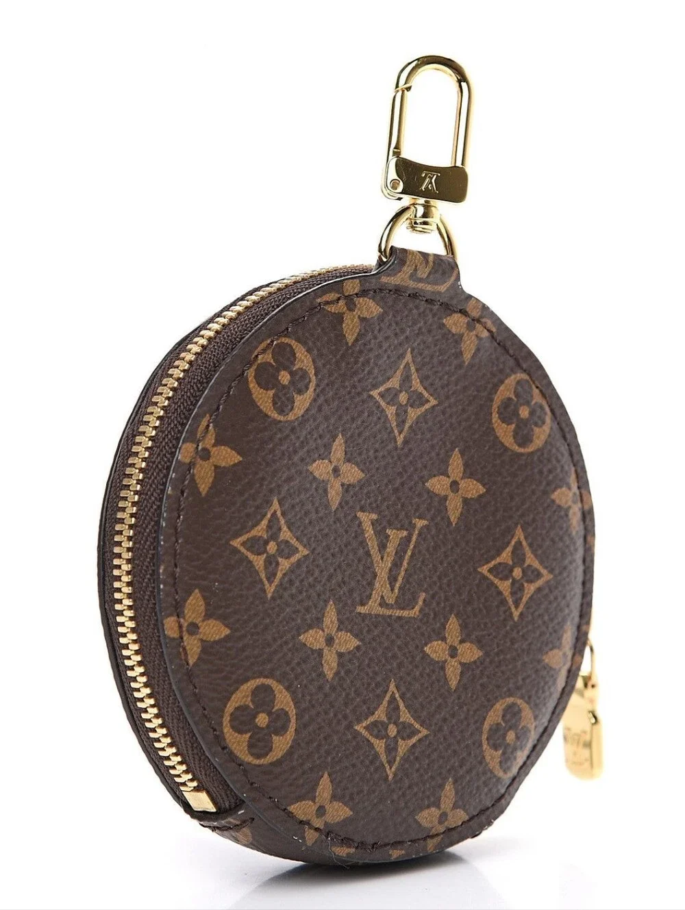 Like NEW!! Louis Vuitton LV Monogram Multi-Pochette Round Coin Purse COMES W/COA